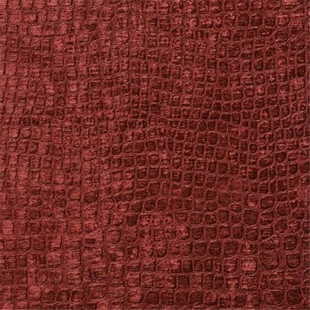 Designer Fabrics Designer Fabrics K0151T 54 in. Wide Burgundy Textured Alligator Shiny Woven Velvet Upholstery Fabric K0151T